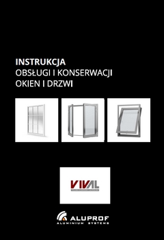 Instrukcja obsługi i konserwacji okien i drzwi ALUPROF